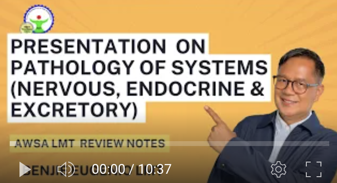 Pathology on Nervous, Endocrine & Excretory Systems 